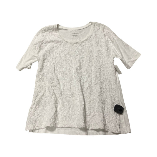Top Ss By Pure Jill In White, Size:Xs