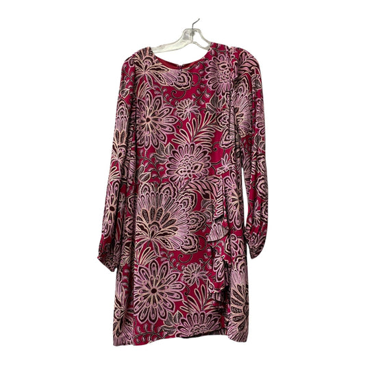 Dress Casual Midi By Loft In Pink, Size:L