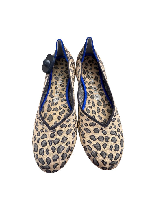 Shoes Designer By Rothys In Animal Print, Size:8.5