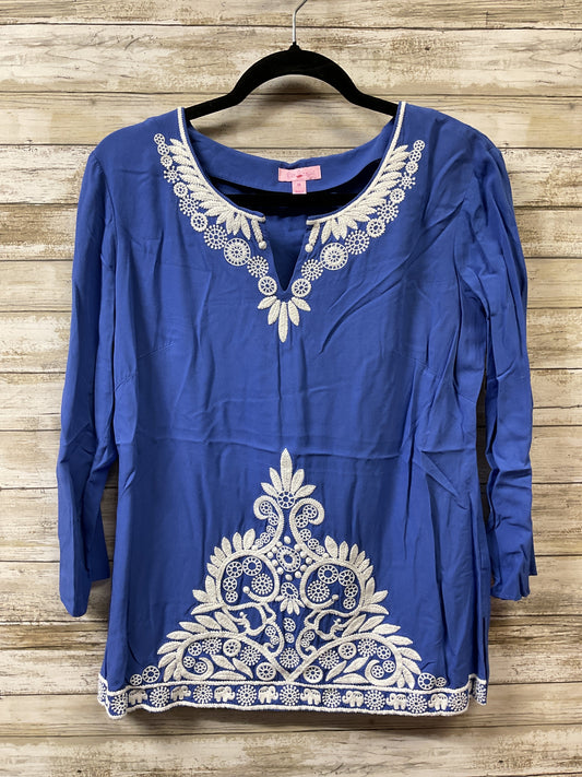 Top Ls Designer By Lilly Pulitzer In Blue, Size:M