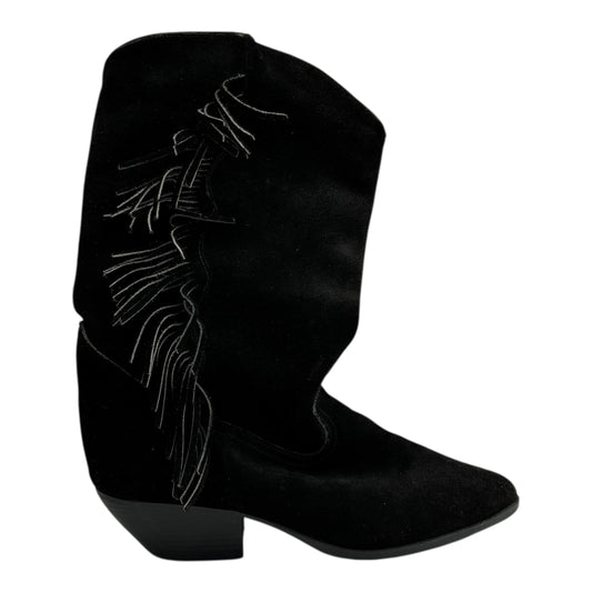 Boots Western By Clothes Mentor In Black, Size:11