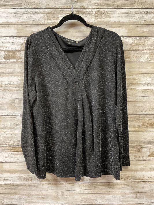 Top Ls By Lane Bryant In Black, Size:Xl