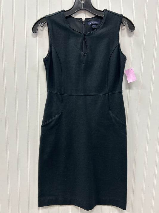 Dress Work By Lands End In Black, Size:0P