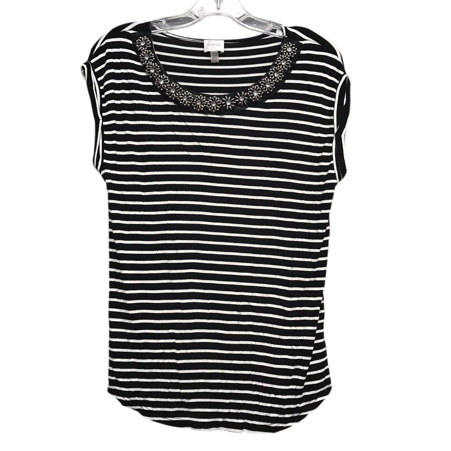 Top Sleeveless By Cupio In Striped Pattern, Size:M
