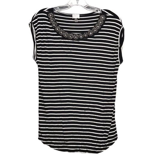 Top Sleeveless By Cupio In Striped Pattern, Size:M