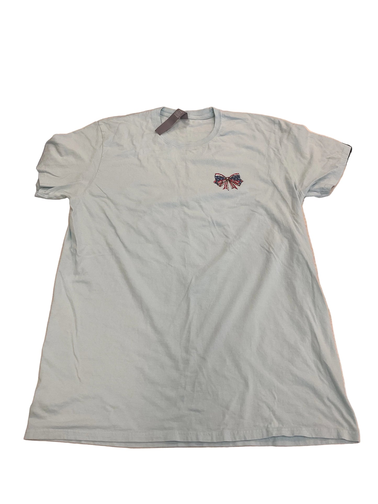 Top Ss By Simply Southern In Blue & Red & White, Size:Xl