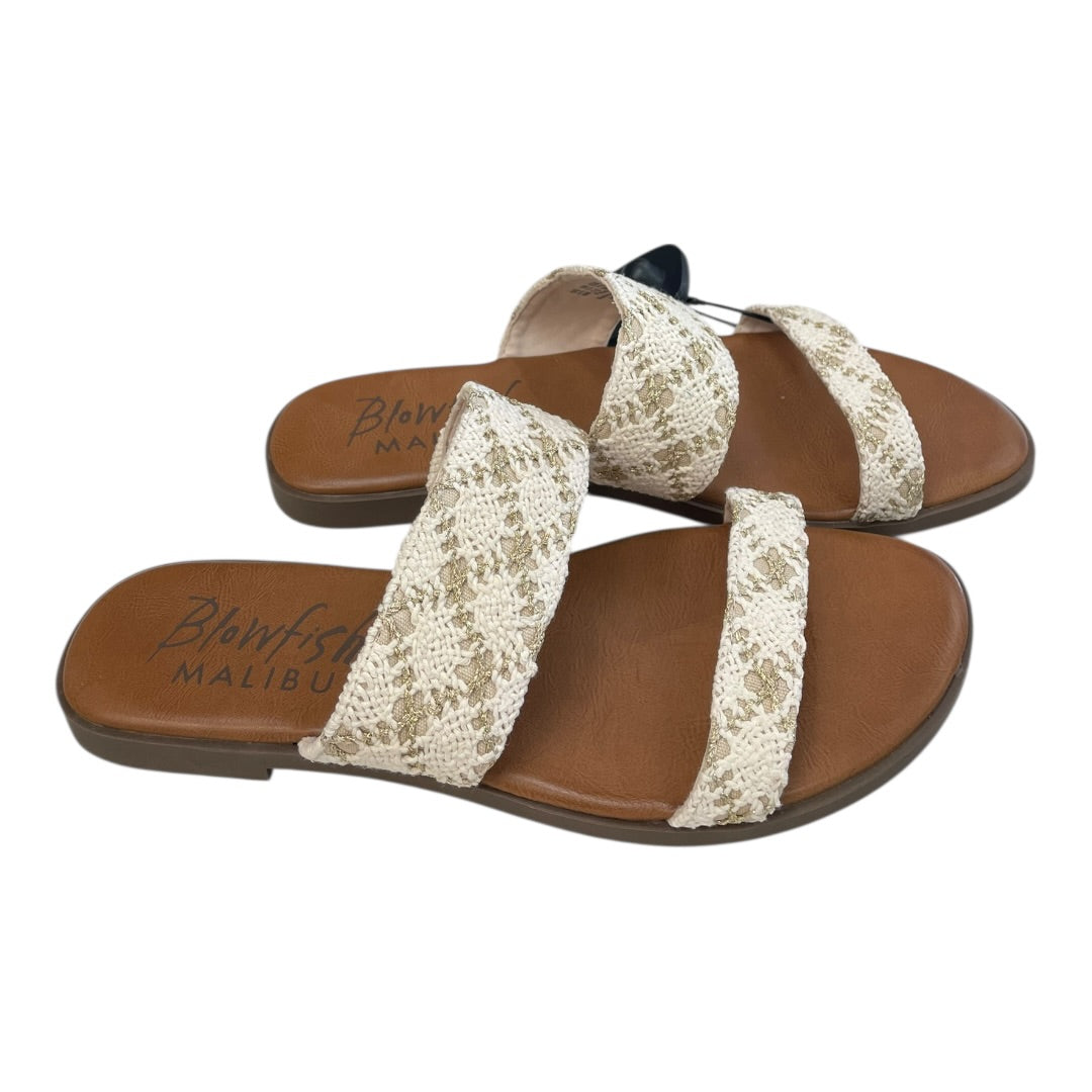 Sandals Flats By Blowfish In Cream, Size:8