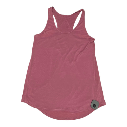 Athletic Tank Top By Lululemon In Pink, Size:M