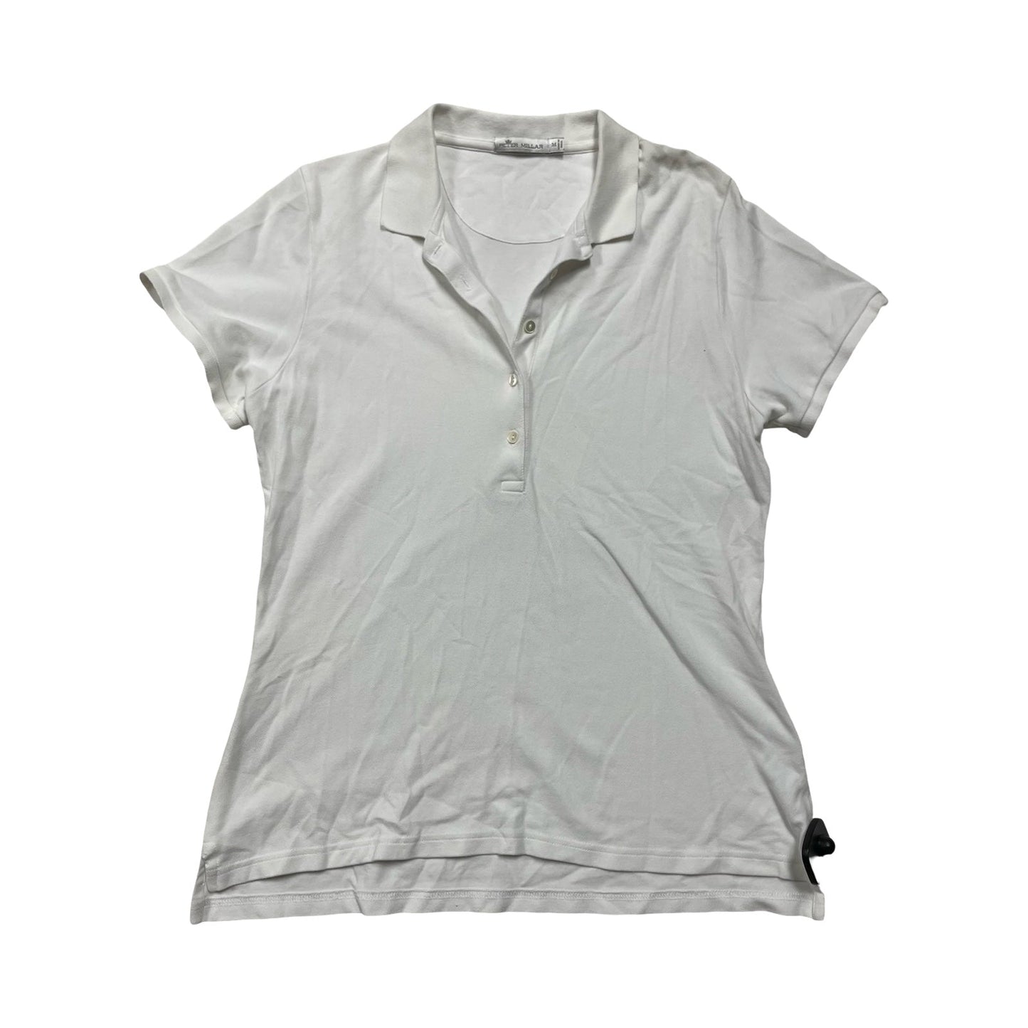 Top Ss By Peter Millar In White, Size:M