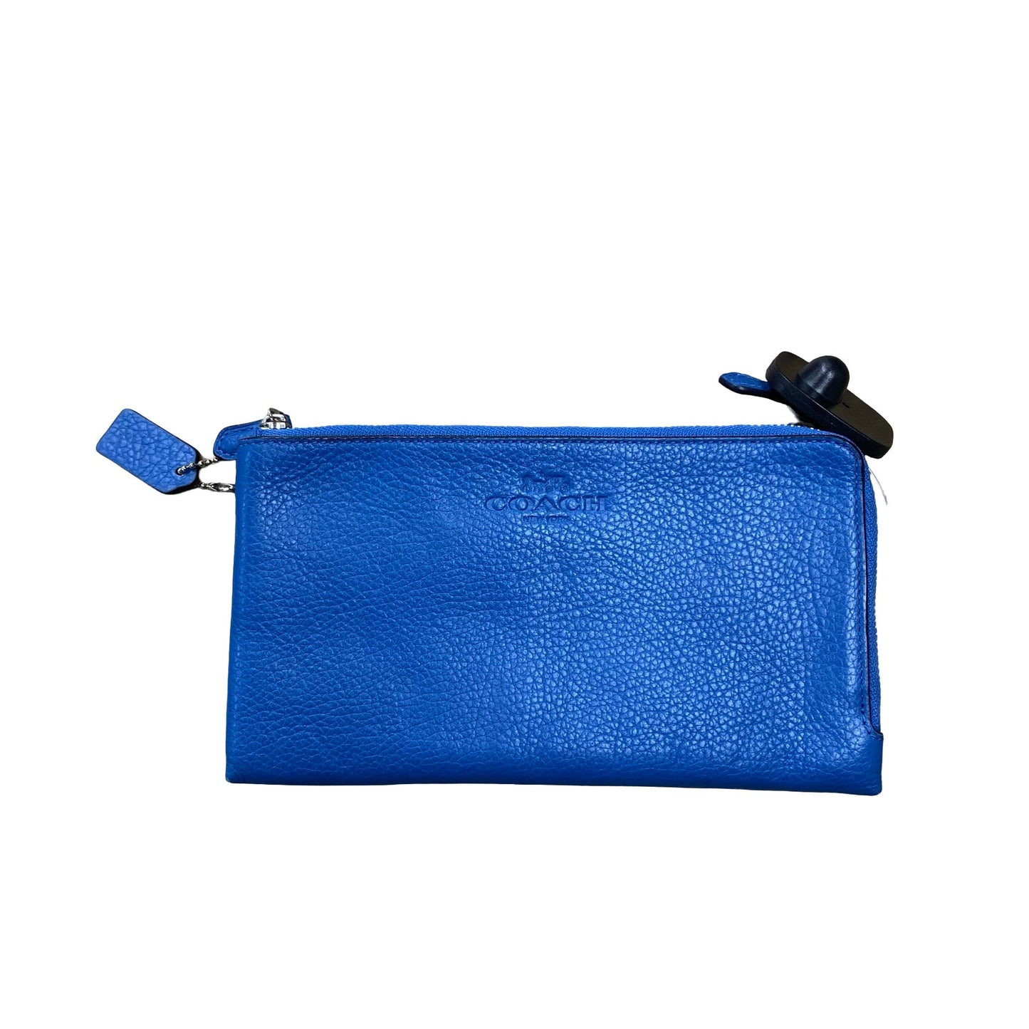 Wallet Designer By Coach In Blue, Size:Large