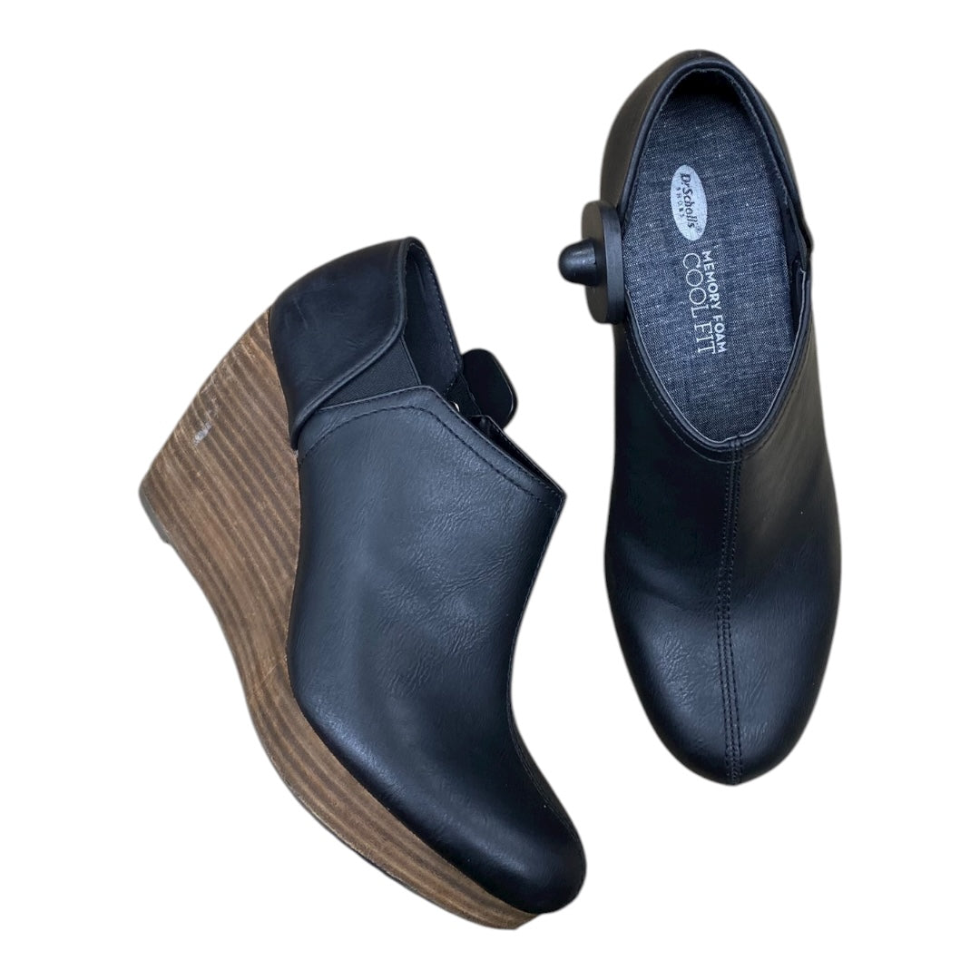 Boots Ankle Heels By Dr Scholls In Black, Size:9.5