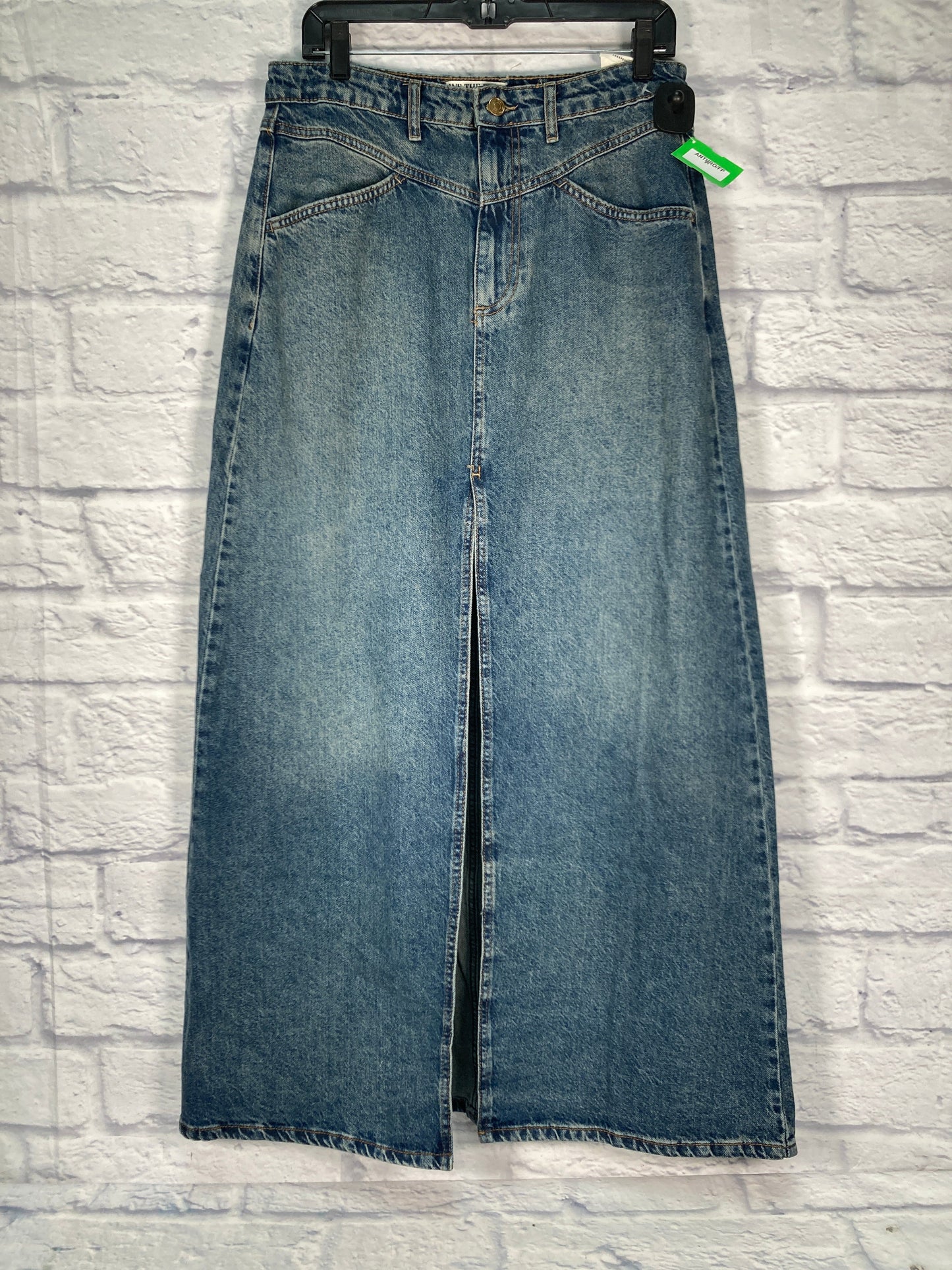 Skirt Maxi By We The Free In Blue Denim, Size: 6