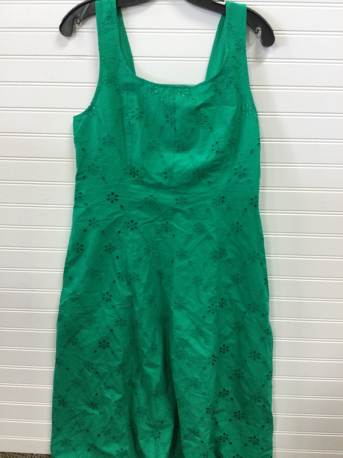 Dress Casual Midi By J. Crew In Green, Size:12