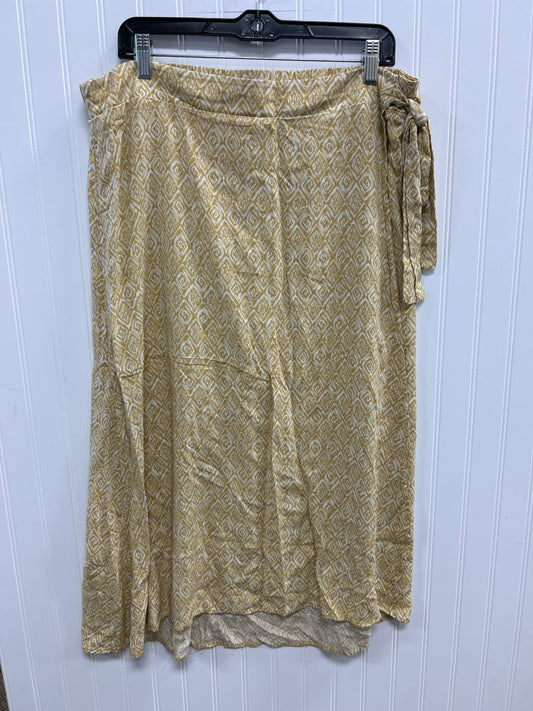 Skirt Maxi By Maurices In Yellow, Size:Xl