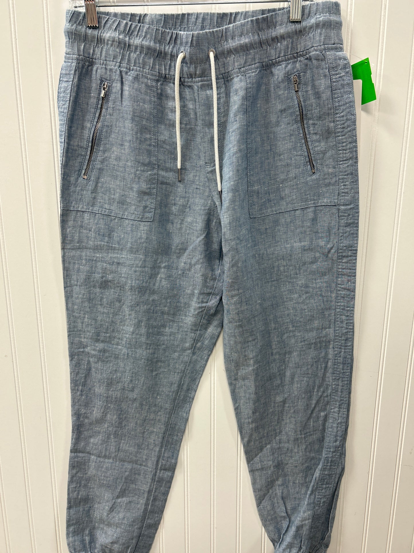 Pants Linen By Athleta In Blue, Size:10