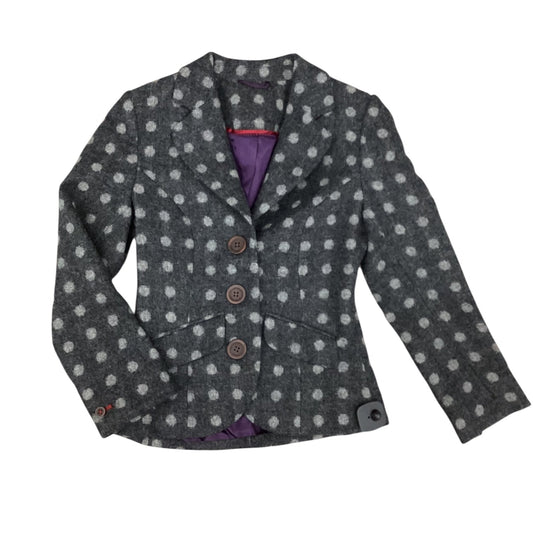 Blazer By Boden In Polkadot Pattern, Size:8