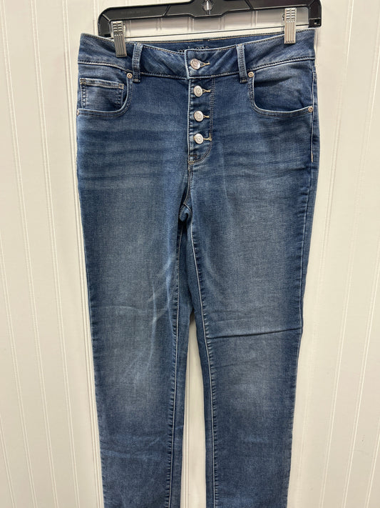 Jeans Straight By Maurices In Blue Denim, Size:4
