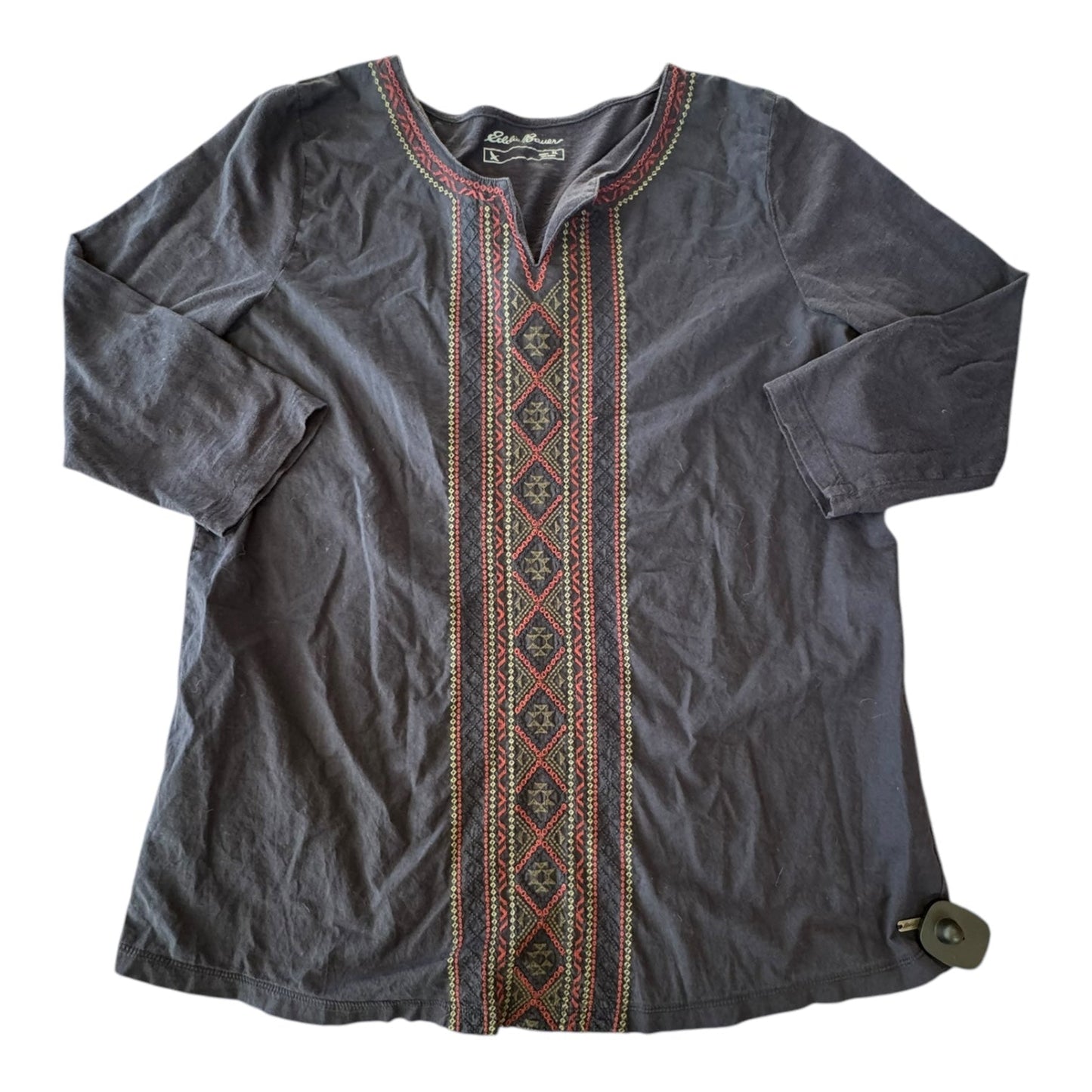 Top Ls By Eddie Bauer In Multi, Size:Xl