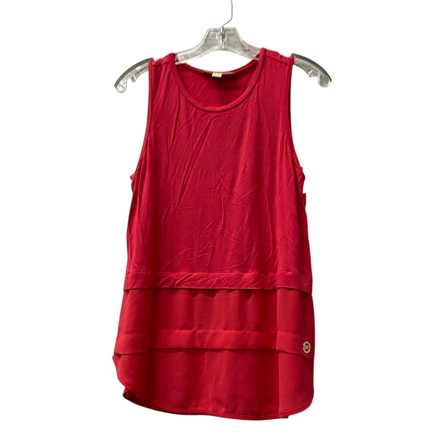 Top Sleeveless By Michael By Michael Kors In Pink, Size:M