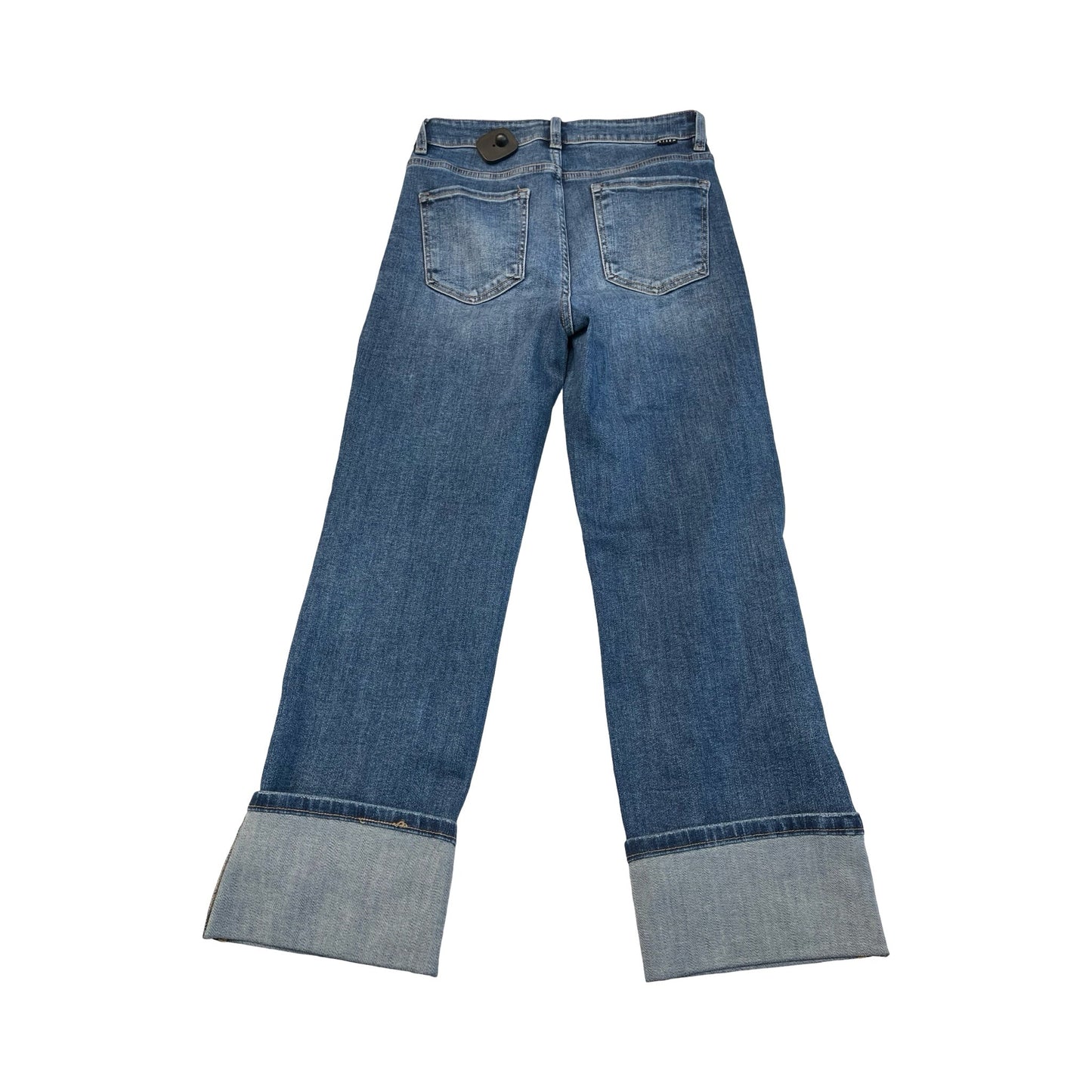 Jeans Straight By Risen In Blue Denim, Size:4