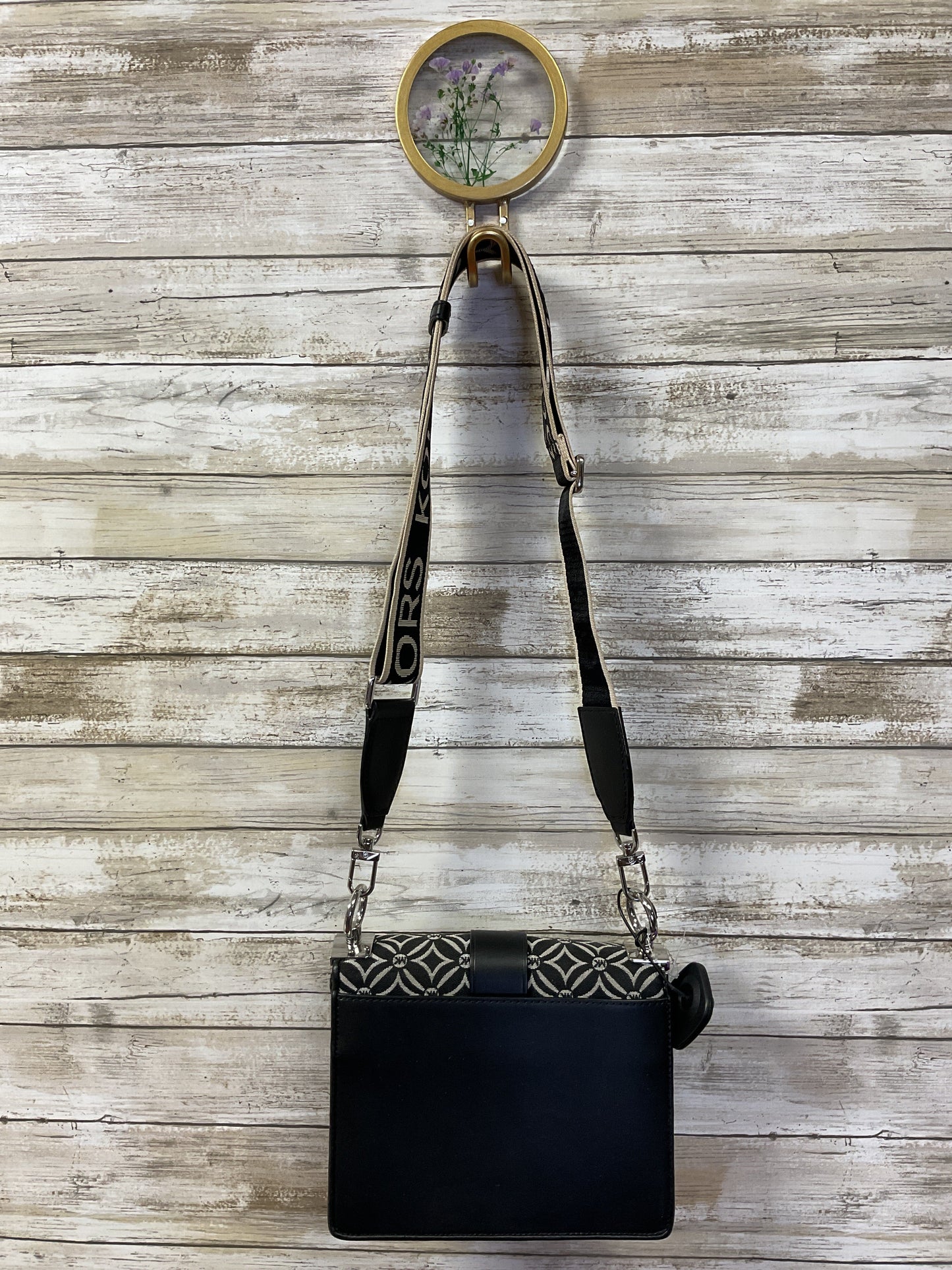 Handbag Designer By Michael Kors In Black, Size:Medium