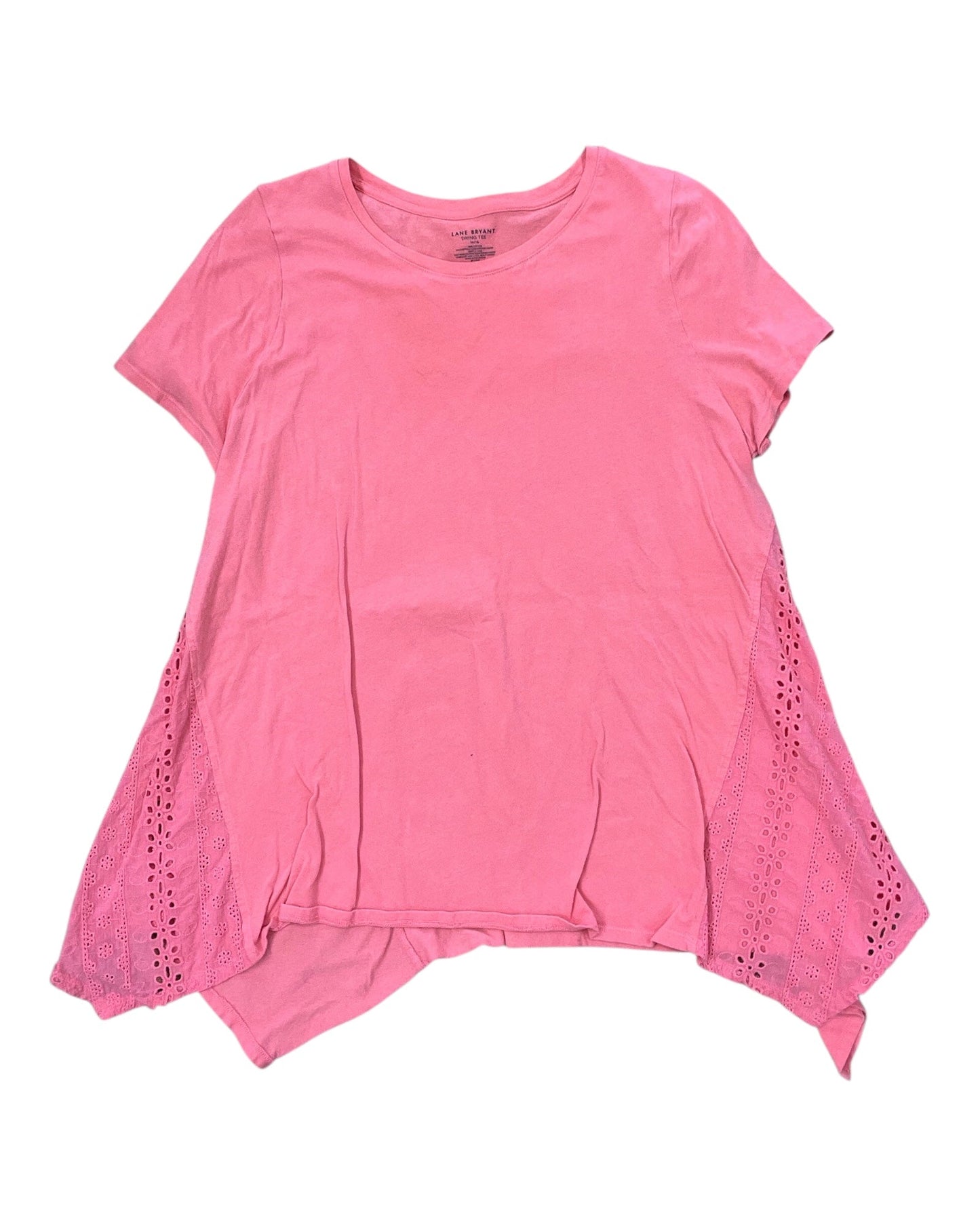 Top Ss By Lane Bryant In Orange, Size:L