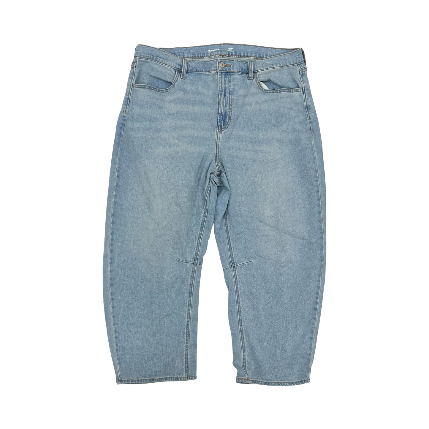 Jeans Straight By Old Navy In Blue Denim, Size:18
