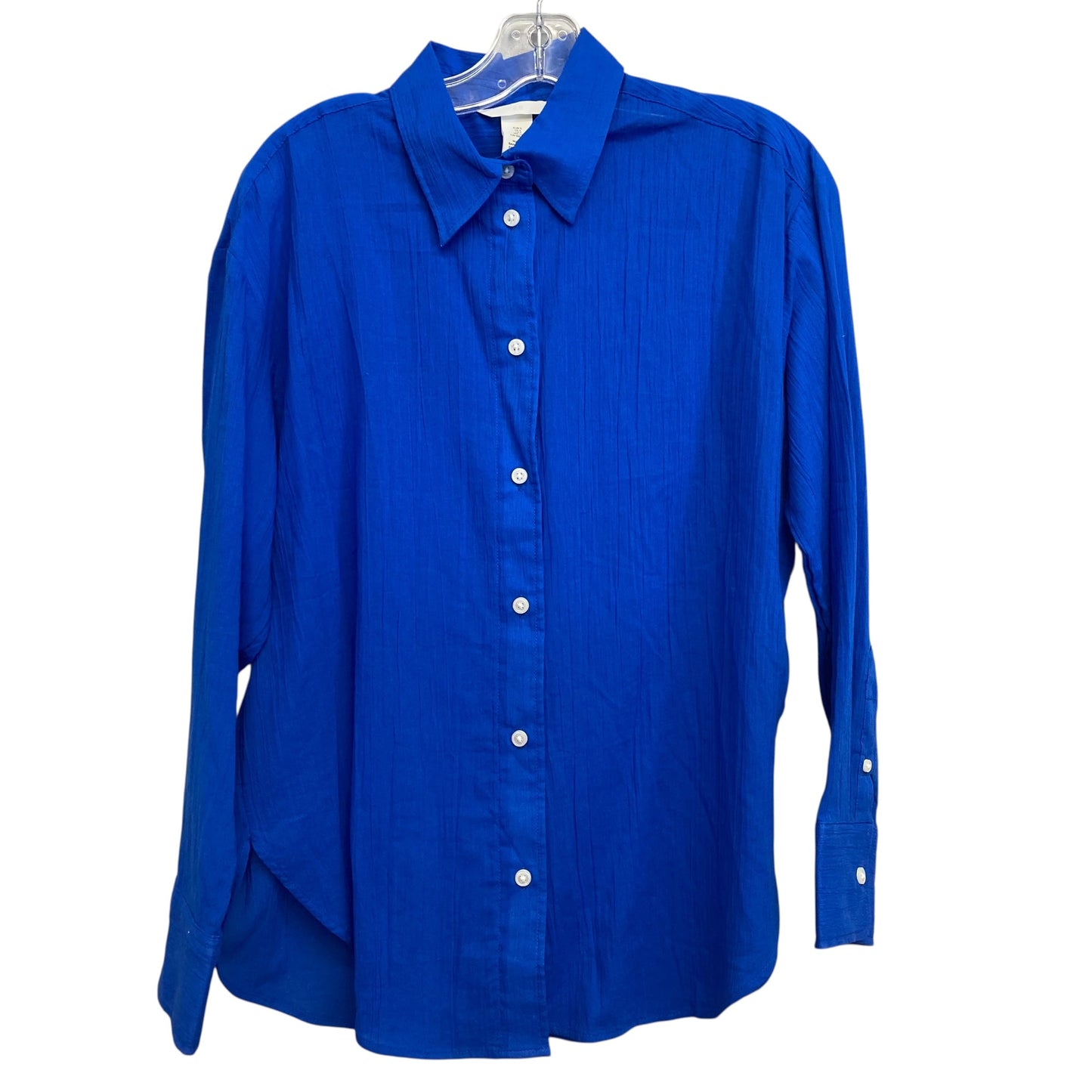 Top Ls By H For Halston In Blue, Size:S