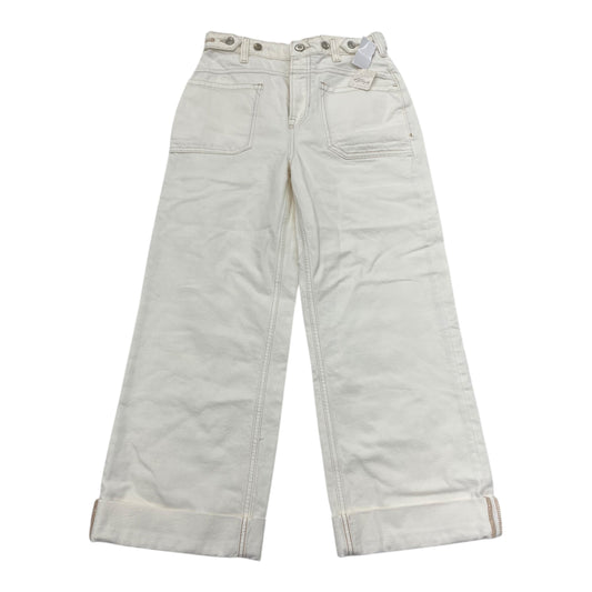 Jeans Wide Leg By We The Free In White, Size:4