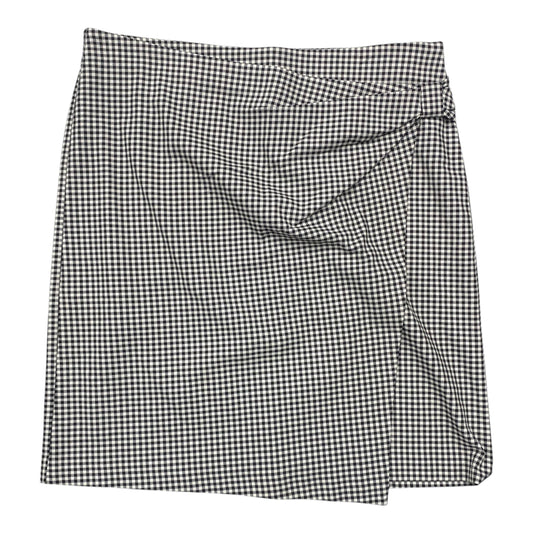 Skirt Mini & Short By J. Jill In Black & White, Size:M