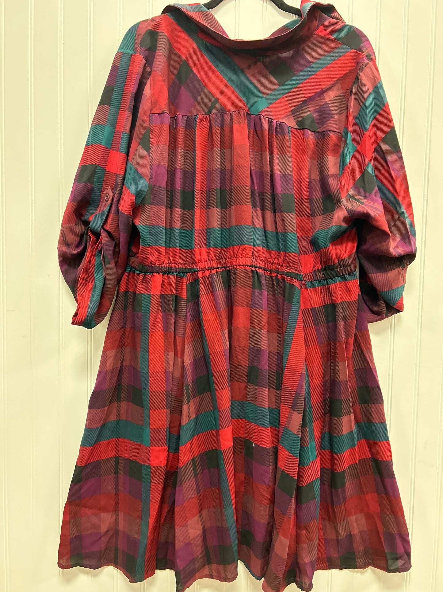Dress Party Long By Torrid In Red, Size:2X