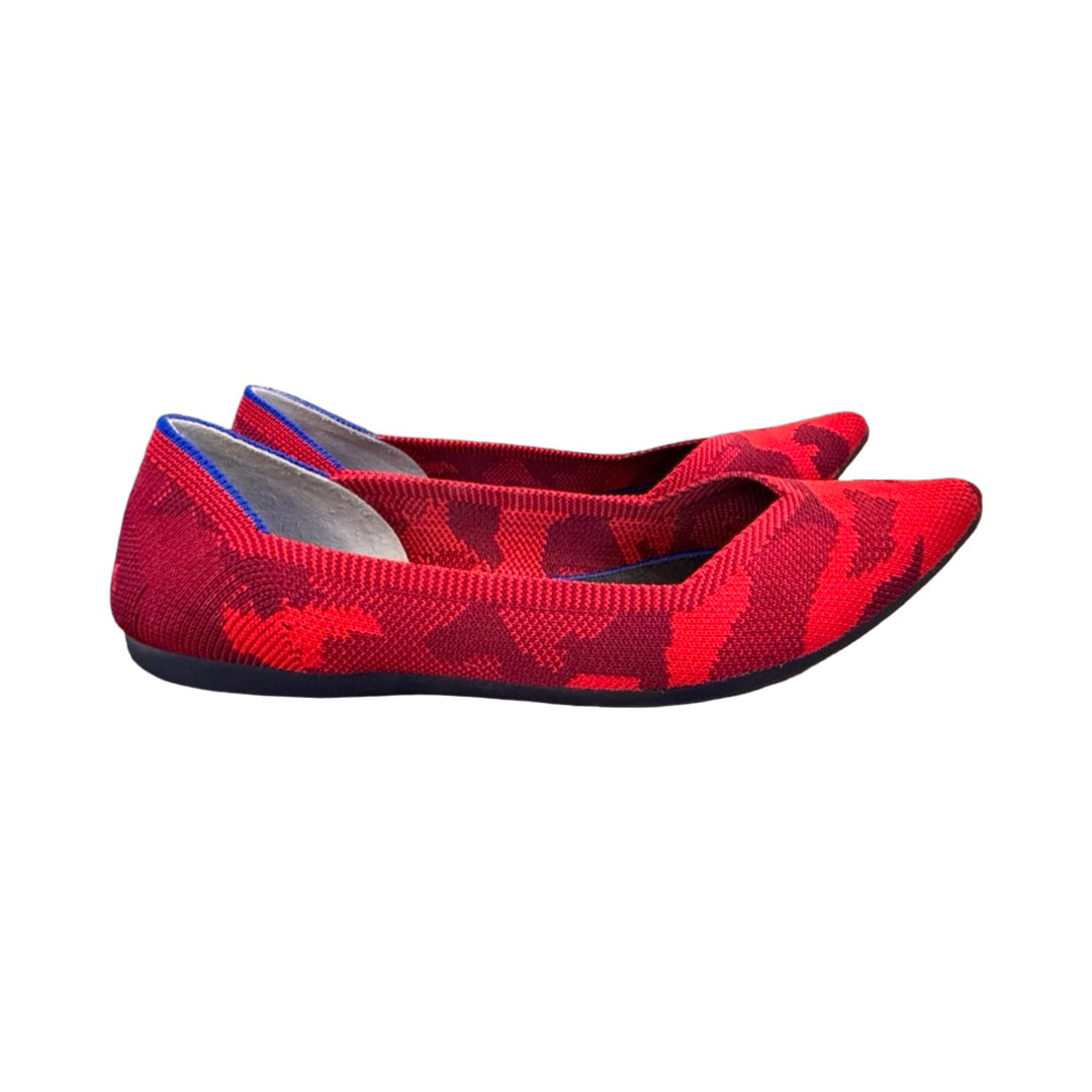Shoes Designer By Rothys In Red, Size:7