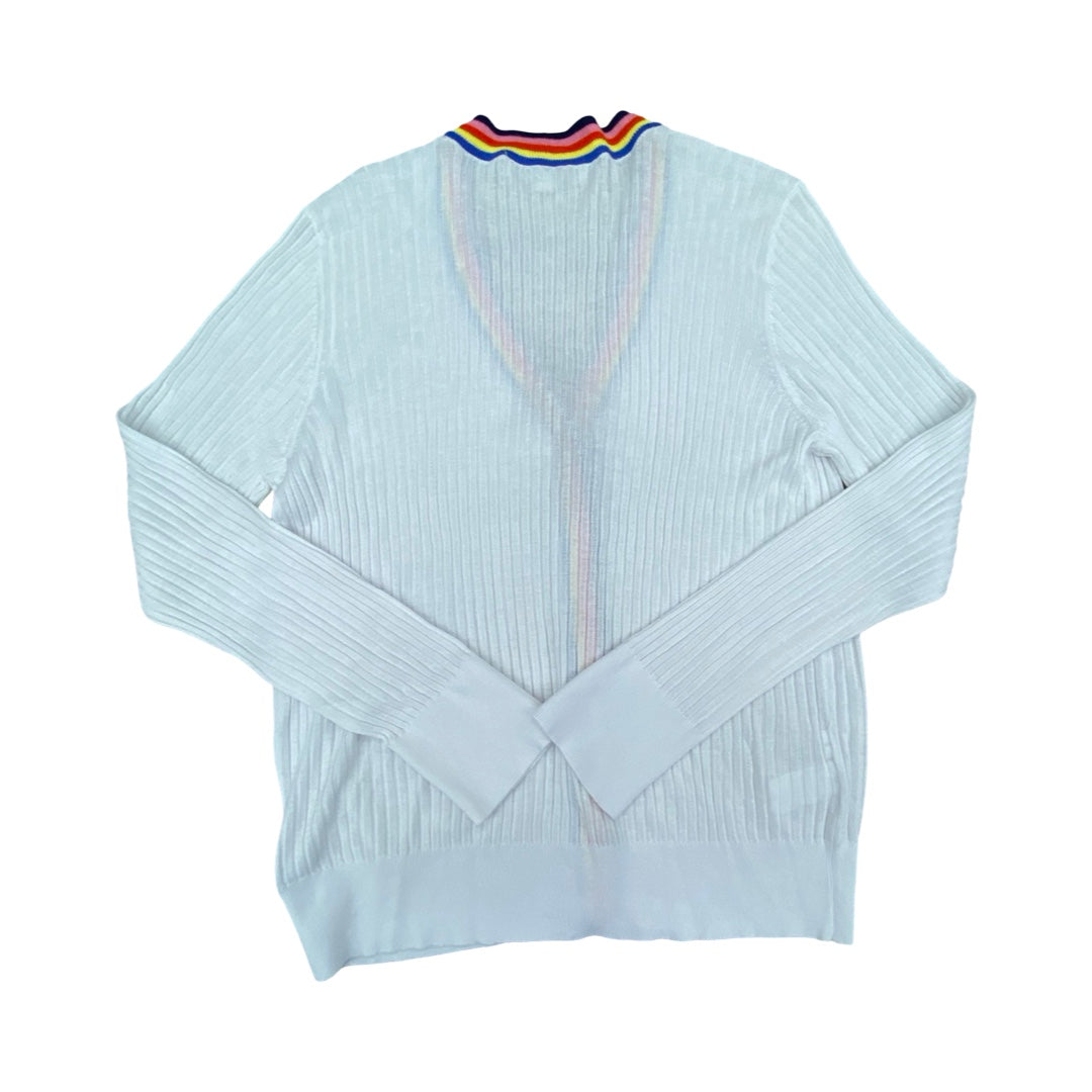 Sweater Cardigan By Loft In Multi, Size:Xl