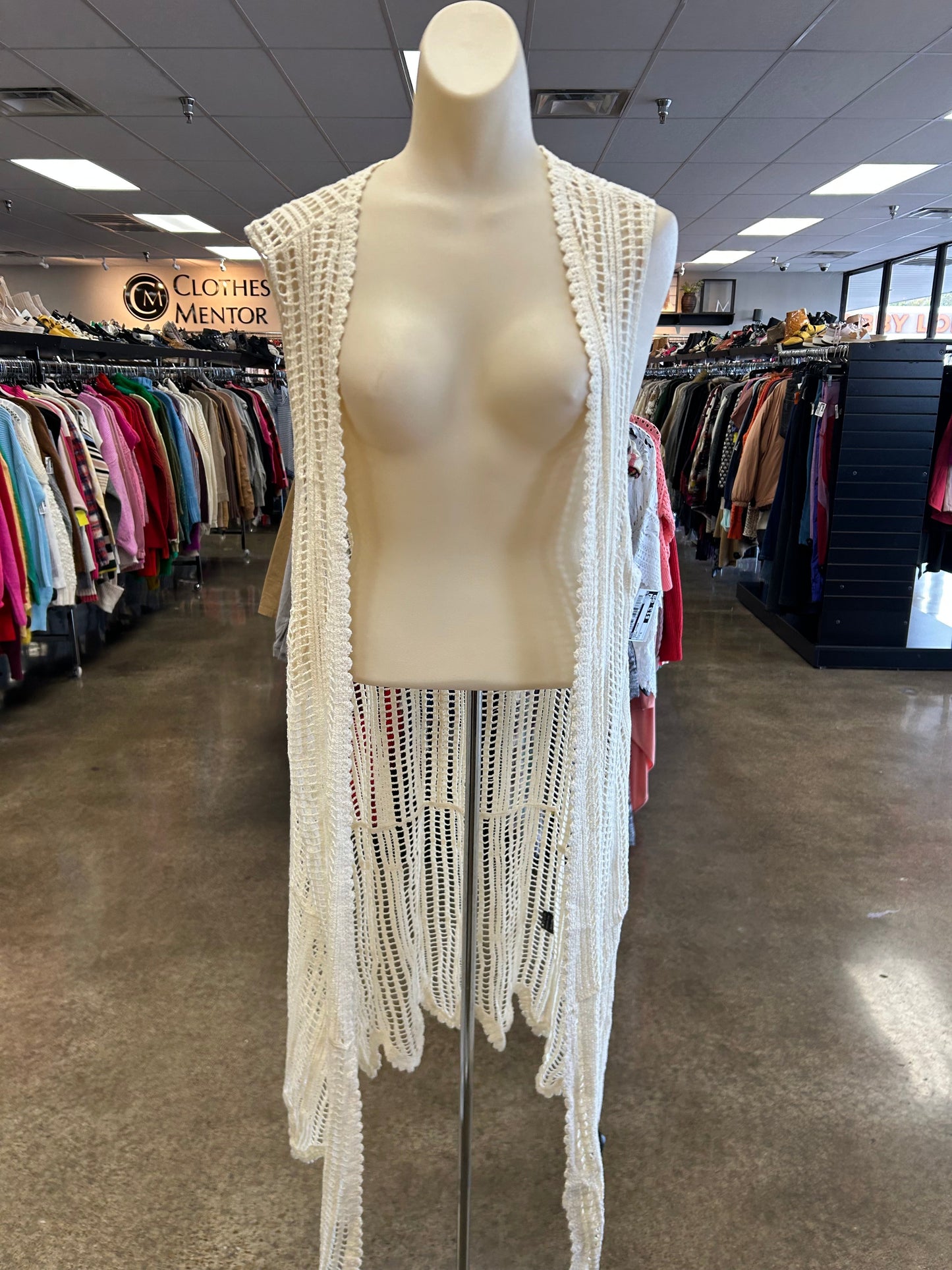 Vest Other By Pol In Cream, Size:S