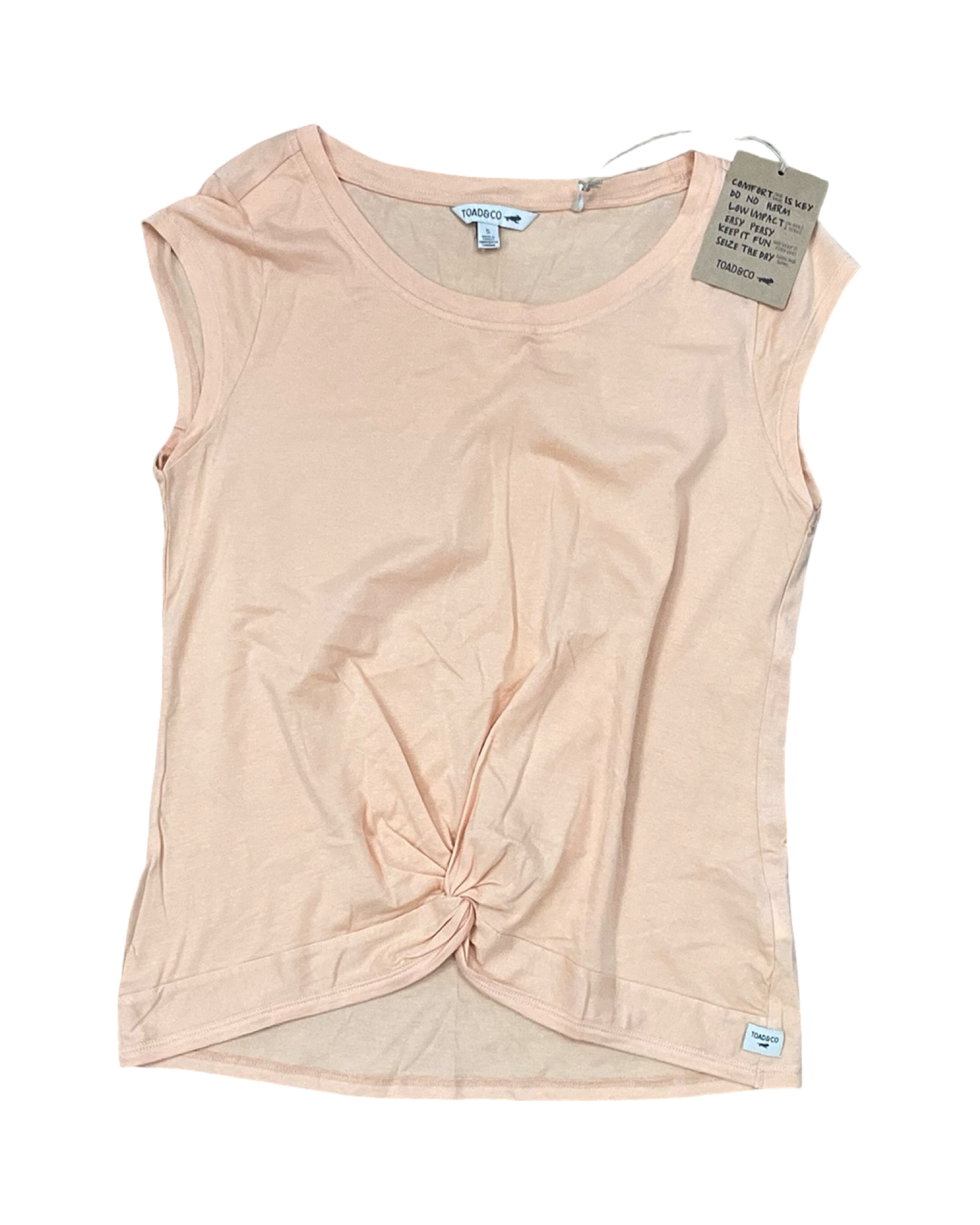 Top Sleeveless By Toad & Co In Orange, Size:S