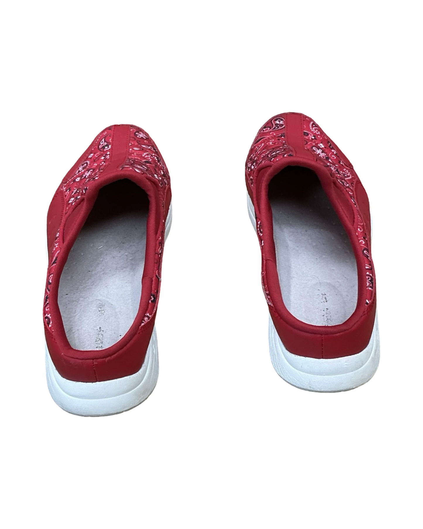 Shoes Flats By Clothes Mentor In Red, Size:11