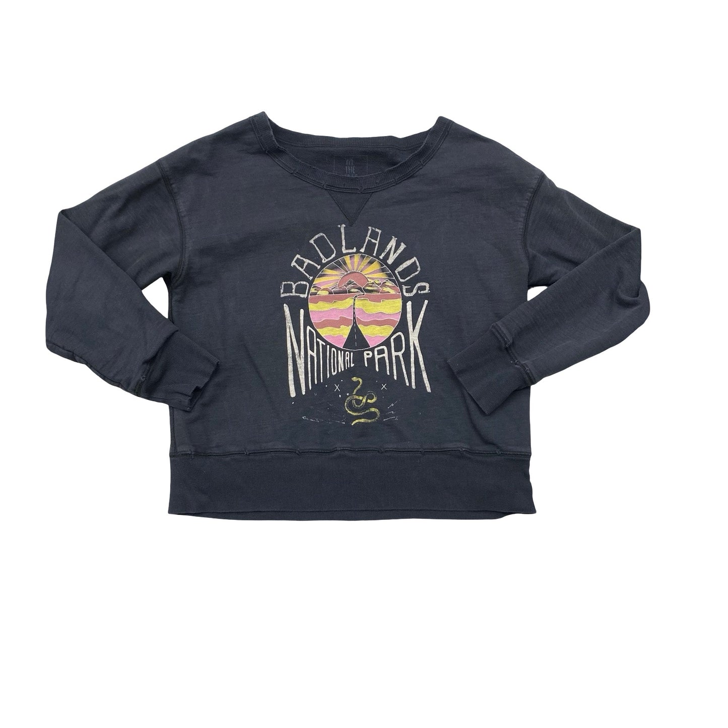 Sweatshirt Crewneck By We The Free In Black, Size:L