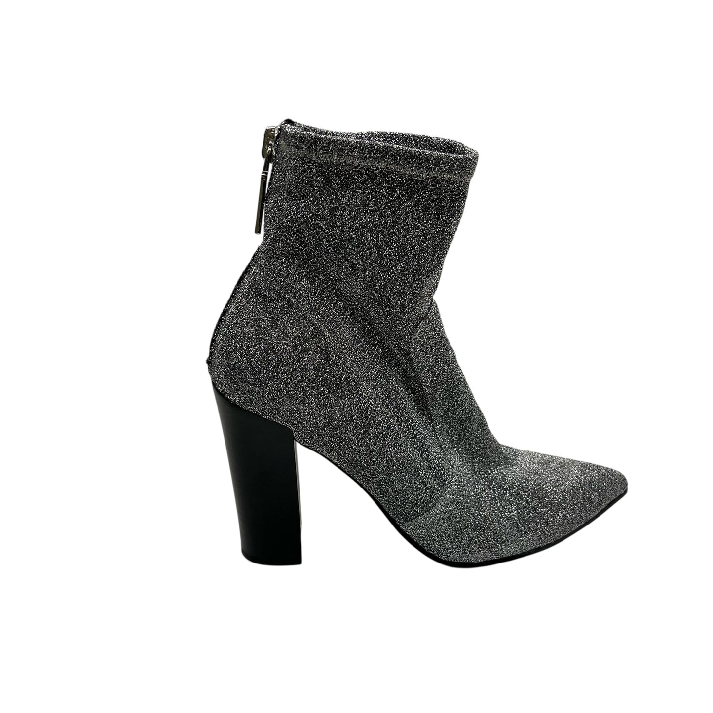 Boots Ankle Heels By Dolce Vita In Silver, Size:9