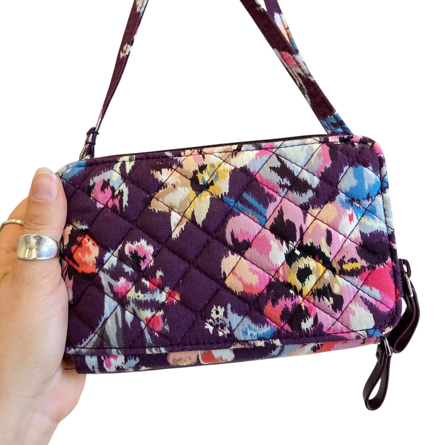 Crossbody By Vera Bradley In Purple, Size:Small