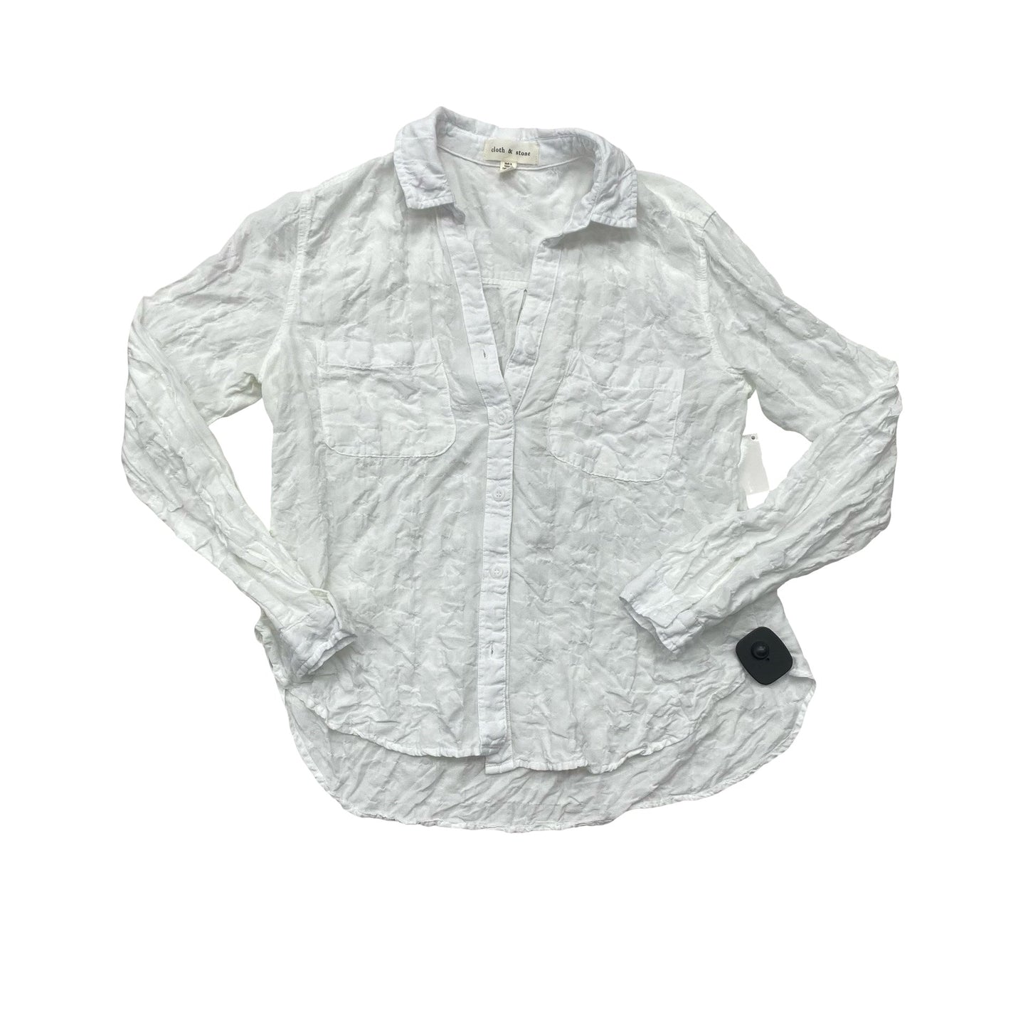 Top Ls By Cloth & Stone In White, Size:S