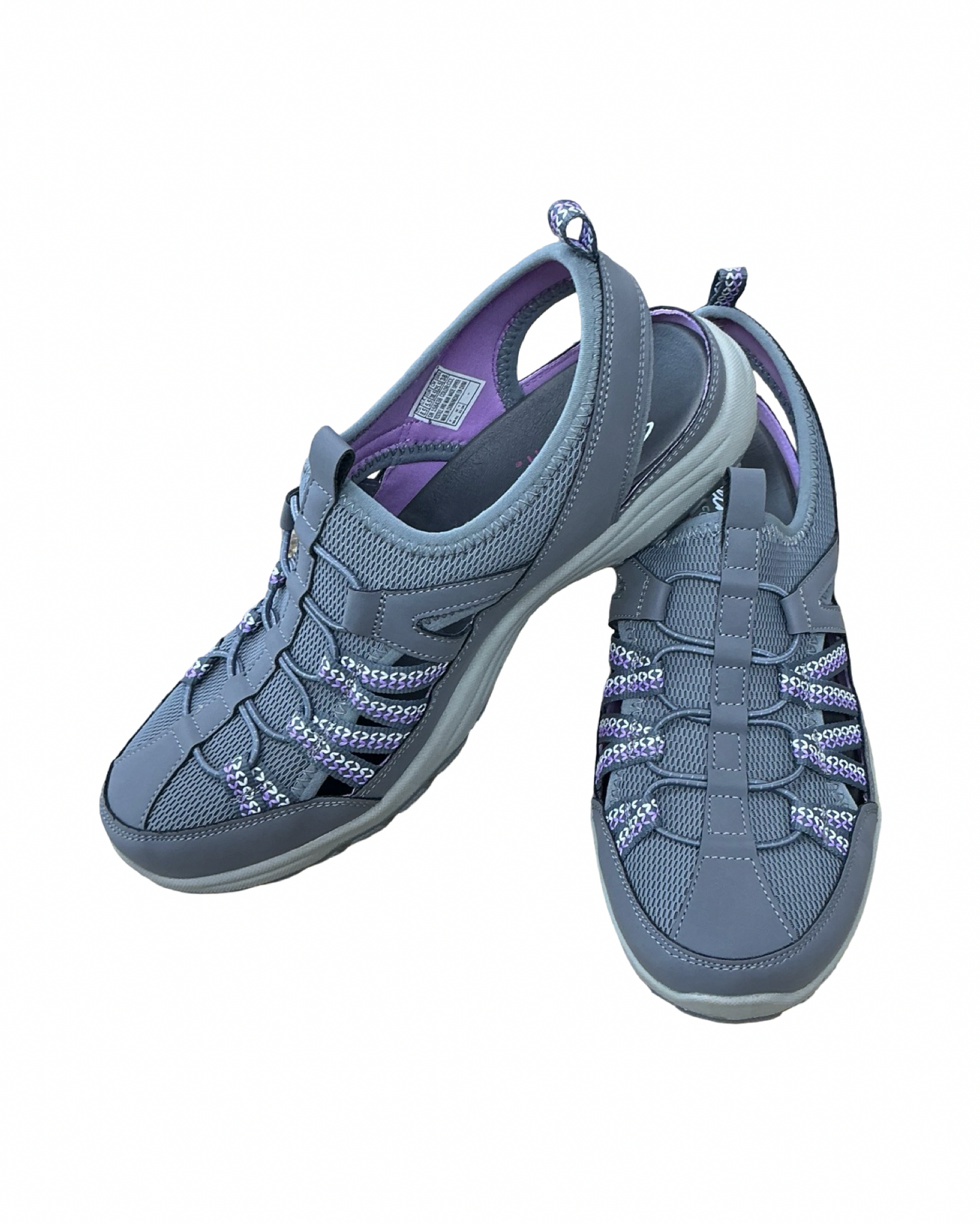 Sandals Sport By Skechers In Grey, Size:8.5