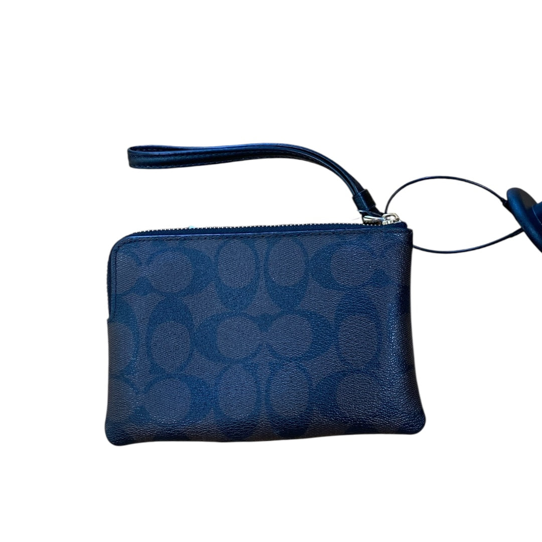 Wristlet Designer By Coach In Black & Brown, Size:Medium