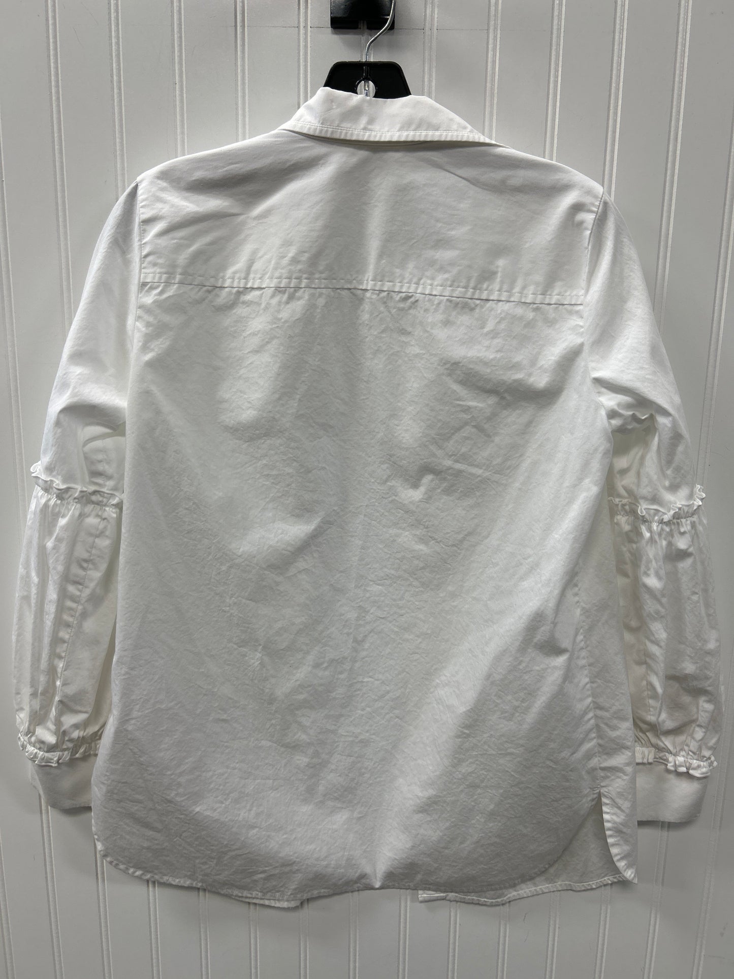 Top Ls By Club Monaco In White, Size:Xs
