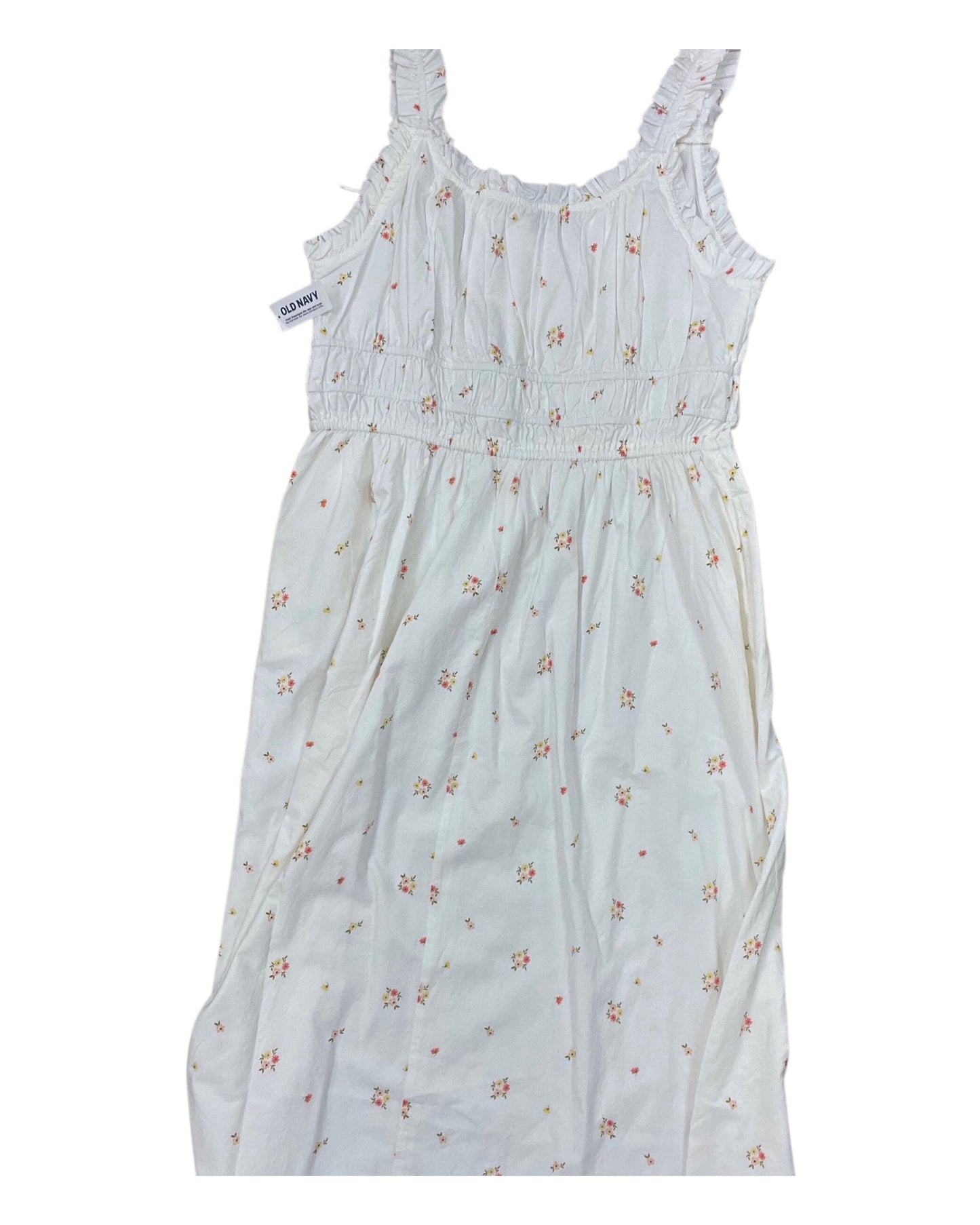 Dress Casual Maxi By Old Navy In White, Size:L