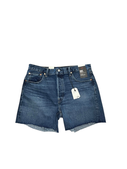 Shorts By Levis In Blue Denim, Size:Xl