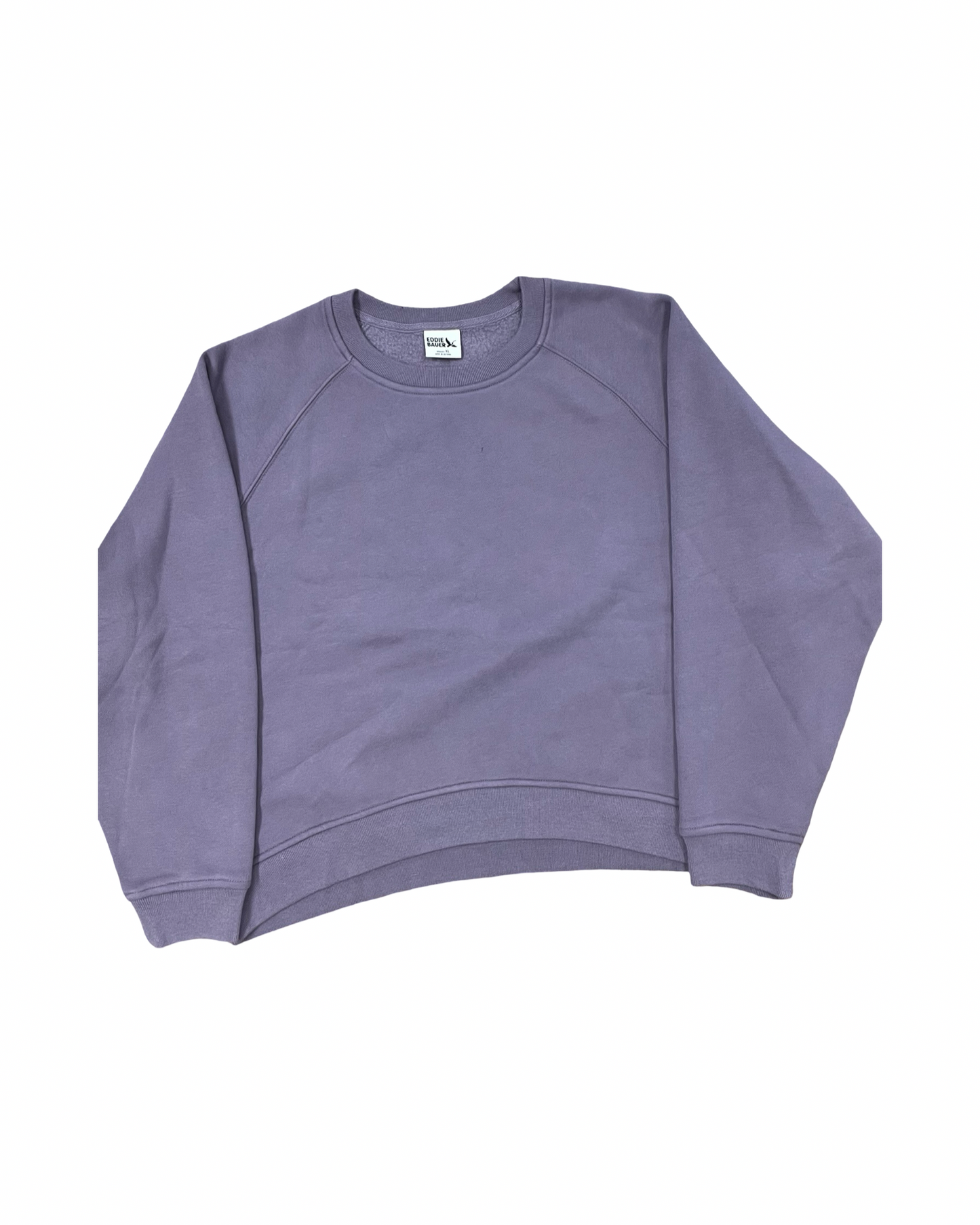 Sweatshirt Crewneck By Eddie Bauer In Purple, Size:Xl
