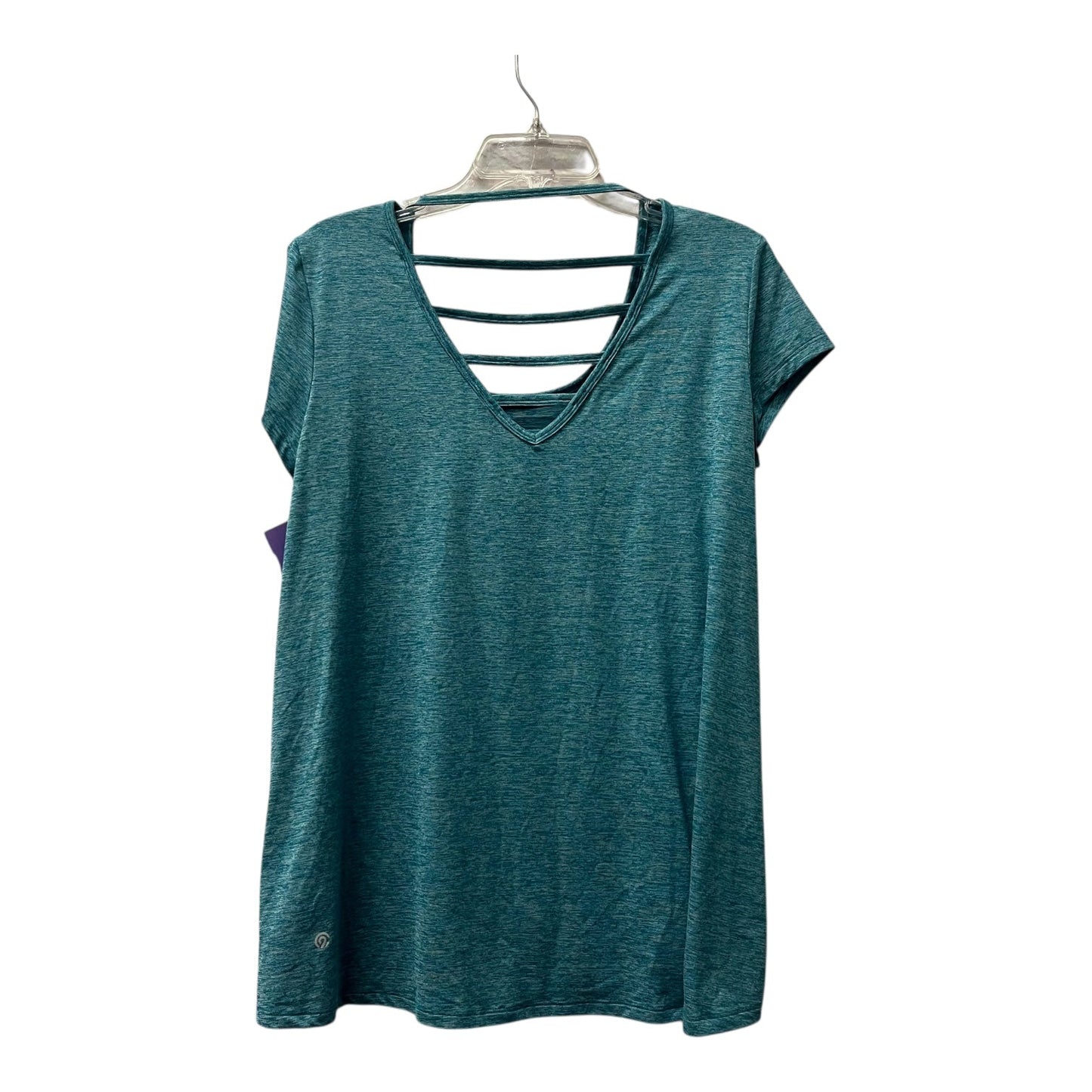 Athletic Top Ss By Champion In Blue, Size:L