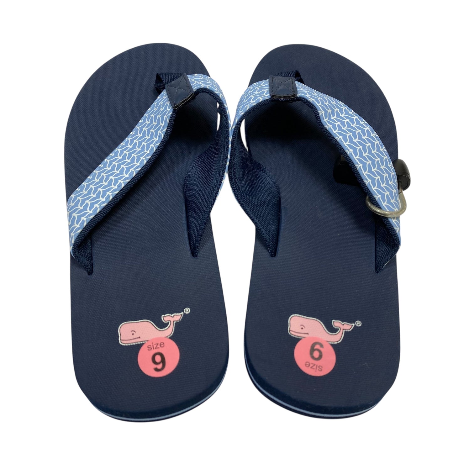 Sandals Designer By Vineyard Vines In Blue, Size:9