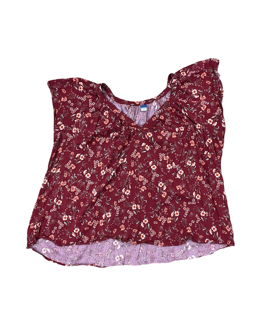 Top Ss By Old Navy In Red, Size:1X