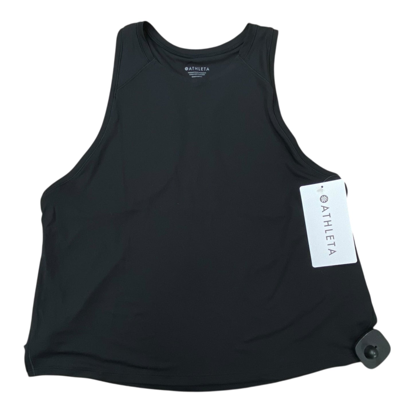 Athletic Tank Top By Athleta In Black, Size:M